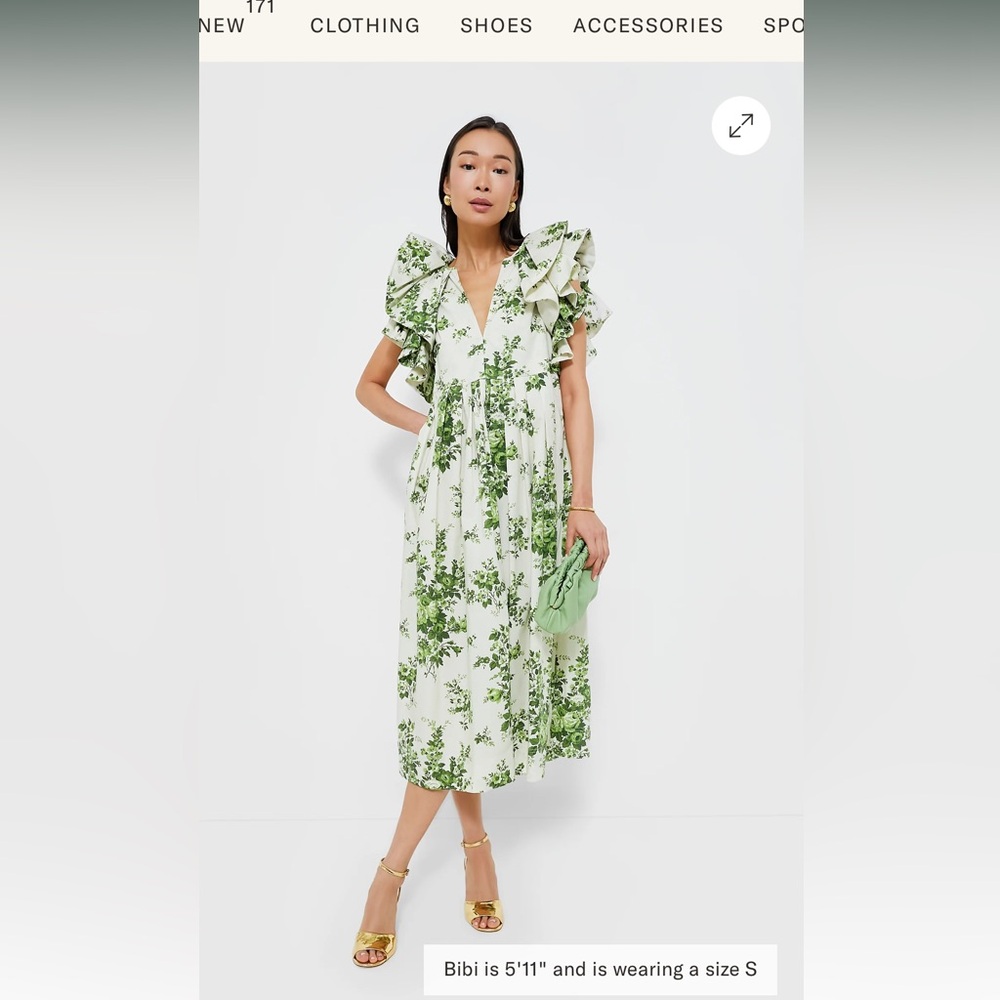 Tuckernuck Limelight Bouquet Mariana Dress